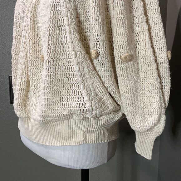 Vintage International Apparel Grannycore Cottage Core Knit Oversized Sweater - Picture 4 of 11